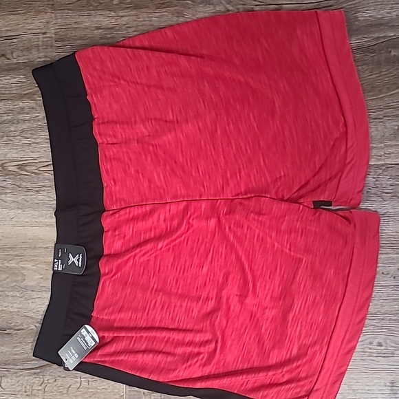 XERSION MENS BIG & TALL RED AND BLACK BASKETBALL SHORTS SIZE 3XLT - Picture 7 of 9